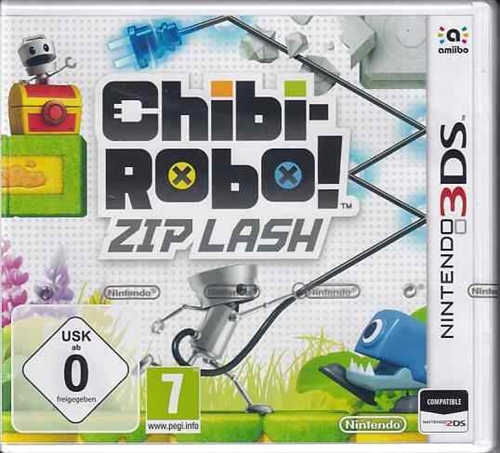 Chibi-Robo Zip lash - Nintendo 3DS Spil - I Folie - (AA Grade) (Genbrug)